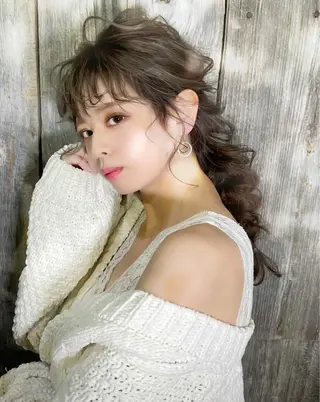 ロング ヘアアレンジ 骨格整形カット/ ショート✂️堀夢哉のヘアスタイル