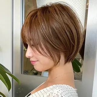 ショート カラー LAVEL 代表 住吉　創のヘアスタイル