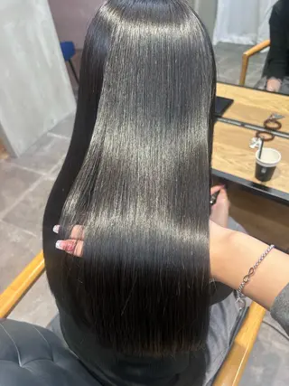 ロング カラー 韓国×髪質改善カラー 💎hinaのヘアスタイル