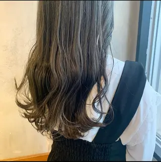 ロング 小顔カット/韓国 カラー🌙shikiのヘアスタイル