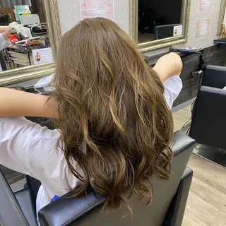 ロング カラー N-plants 楓のヘアスタイル