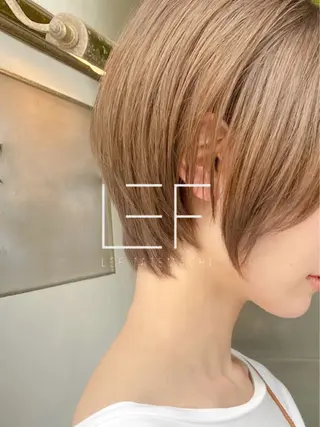 カラー 八村 一花のヘアスタイル