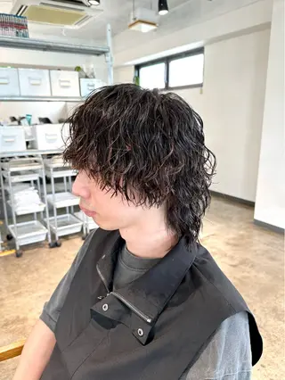 パーマ メンズ 骨格補正施術/メンズ 専門美容師/YUYAのヘアスタイル