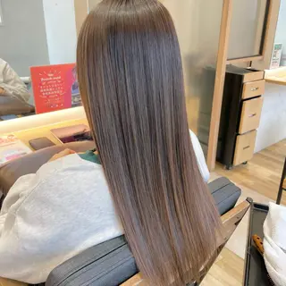 ロング ついざき はるかのヘアスタイル
