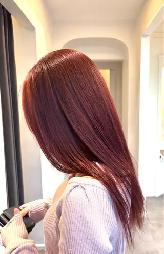 セミロング 透明感カラー🎀 tasty／makoのヘアスタイル