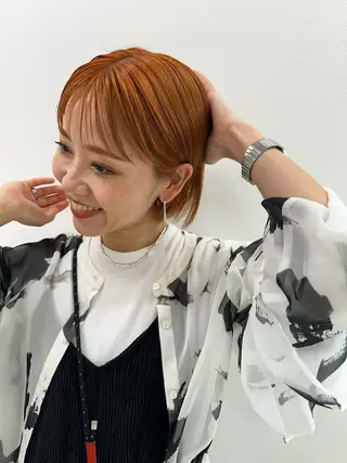 ショート 髪質改善/縮毛/トリ ートメント/平野広大のヘアスタイル