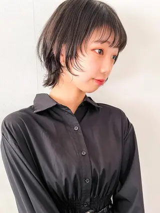 ショート ハイトーンカラー RYUのヘアスタイル