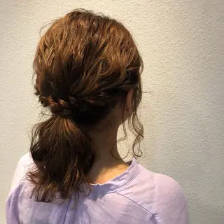 ミディアム ヘアアレンジ 髪質改善/ハイライト /🌈瀧澤夕花のヘアスタイル