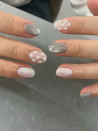 ネイル ニュアンス / 鉱物 natsukiのネイルデザイン