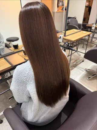 ロング ✨髪質改善美髪矯正✨ ボブ/切りっぱなし✨のヘアスタイル