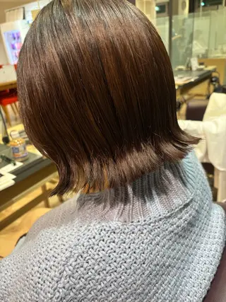 ショート ゆい/パーマ/レイヤ ー/似合わせカラーのヘアスタイル