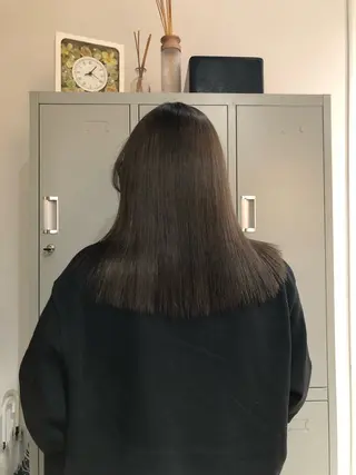 セミロング カラー suii.. yurinaのヘアスタイル