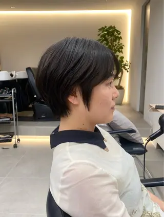 ショート sara/ハンサム ショート【蔵前】のヘアスタイル