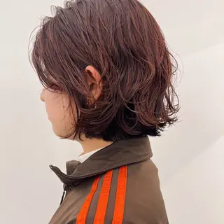 ショート SYUK高円寺所属・ベージュ/暖色カラー /ボブ/ミカのヘアスタイル