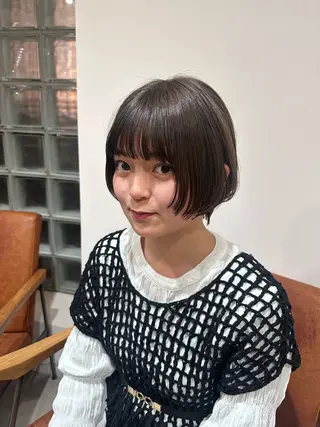 ショート yukie🌷 /暖色🍒梅田サロンのヘアスタイル