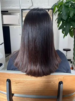 ミディアム 髪質改善/美髪 透明感/nanakoのヘアスタイル