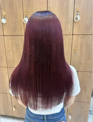 ロング カラー Ancheri by flammeum戸塚店所属・ひな/ボブカット/ ブリーチなしWカラーのヘアスタイル