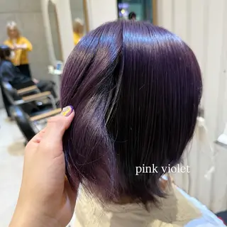 ミディアム カラー La fith hair fun 池袋店【ラフィスヘアーファン】所属・🦋透明感カラー/レ イヤー/ruru🦋のヘアスタイル