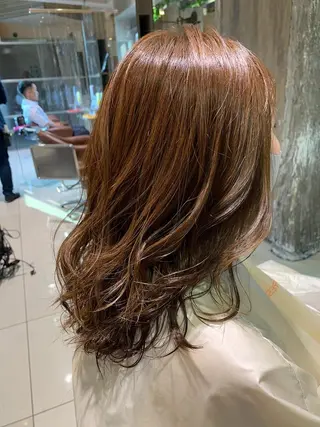 セミロング カラー Hair resort Aiのヘアスタイル