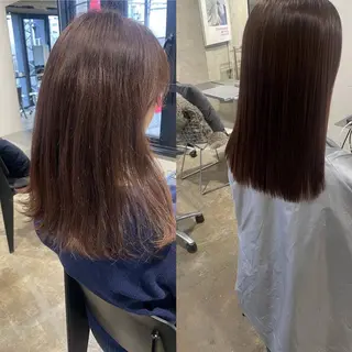 ミディアム 大迫 江梨のヘアスタイル