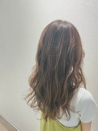 ロング 尾崎 優也のヘアスタイル