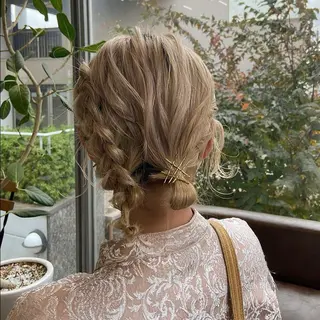 ショート カラー ボブハイトーン🦖 デザインMAMIのヘアスタイル