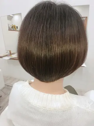 ショート カラー ヘアアレンジ SHO担当髪質改善 東加古川アーティブのヘアスタイル