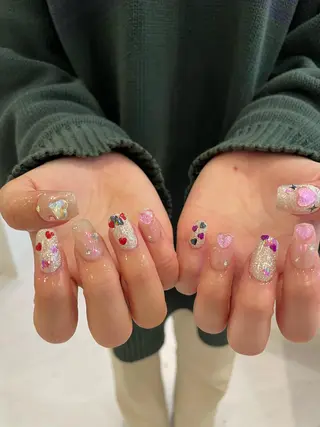 ネイル 束感まつ毛/ネイル/ LED♥KIRARAのマツエク・マツパデザイン