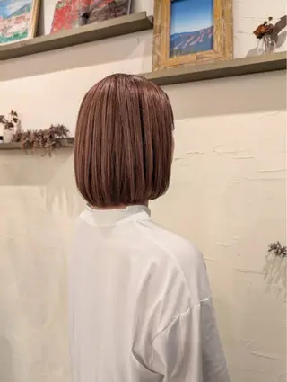 ショート 川村 瑠奈のヘアスタイル