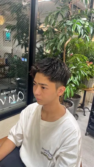 メンズ ヘアメイクアンヴィ所属・福島 由奈のヘアスタイル