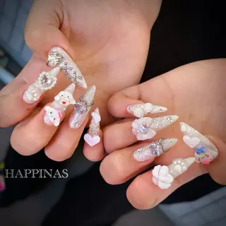 ネイル HAPPINAS ののかのネイルデザイン