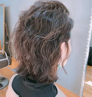 ミディアム カラー パーマ TACCA所属・伊藤 佳代子のヘアスタイル