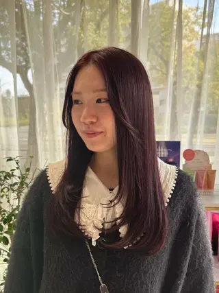 ロング カラー cipre 唯舞のヘアスタイル