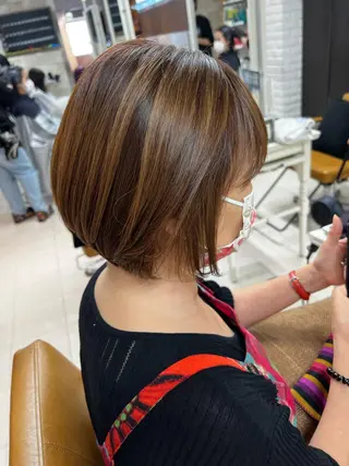 ショート カラー 🫧🎀KANA🎀 🫧のヘアスタイル