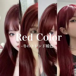 ロング カラー 透けるやわらか艶髪♡ ナチュラルストレートのヘアスタイル