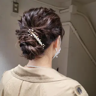 ヘアアレンジ 🇰🇷透明感×ハイ トーン🌟tomoのヘアスタイル