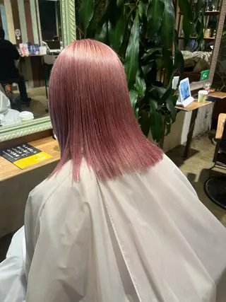 ミディアム カラー はるか/ CosyVelvetのヘアスタイル