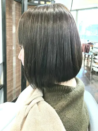 カラー ミディアム 【大宮】デザイナー Anne 諳 アンのヘアスタイル