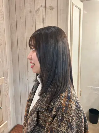 セミロング リズカ🌷 カットモデル募集中のヘアスタイル