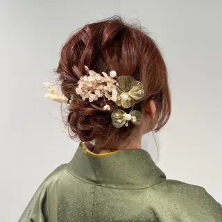 ガーリー/暖色カラー /横浜/さくらのヘアスタイル