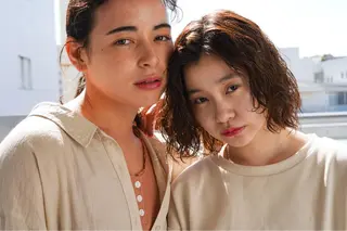 ミディアム カラー パーマ マツエク・マツパ 韓国ヘア🇰🇷/ レイヤーカット✂︎のヘアスタイル