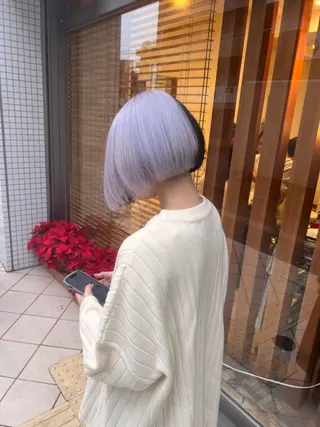 ミディアム カラー アザマ　ヤスカツ _rosso 川口のヘアスタイル