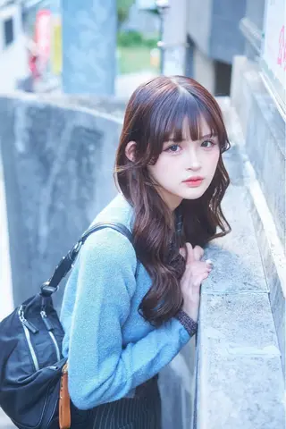 ロング ハイトーンカラーエク ステ🌺RENA🌺のヘアスタイル