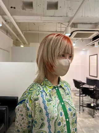 ミディアム ボブ美容師 /馬場 翼のヘアスタイル