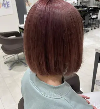 カラー 難波/ヘアカラー 藤原育美のヘアスタイル