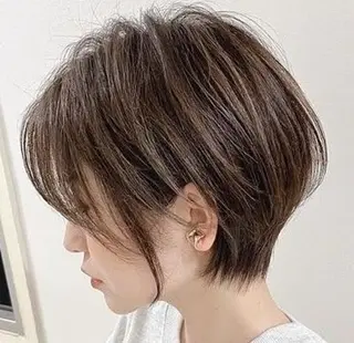 ショート 髪質改善縮毛矯正 井原孝洋のヘアスタイル