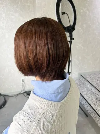 ショート カラー 池田 真衣のヘアスタイル