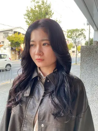 ロング カラー レイヤーカット/ ダブルカラー/櫻井のヘアスタイル