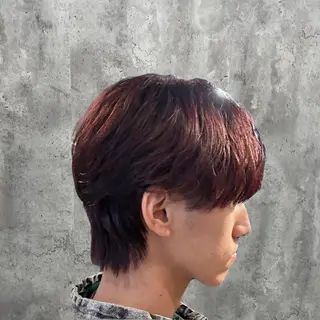 ショート パーマ メンズ カルマ・ニュアンス パーマ　須田龍世のヘアスタイル