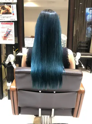 ロング 畑中 さとこのヘアスタイル